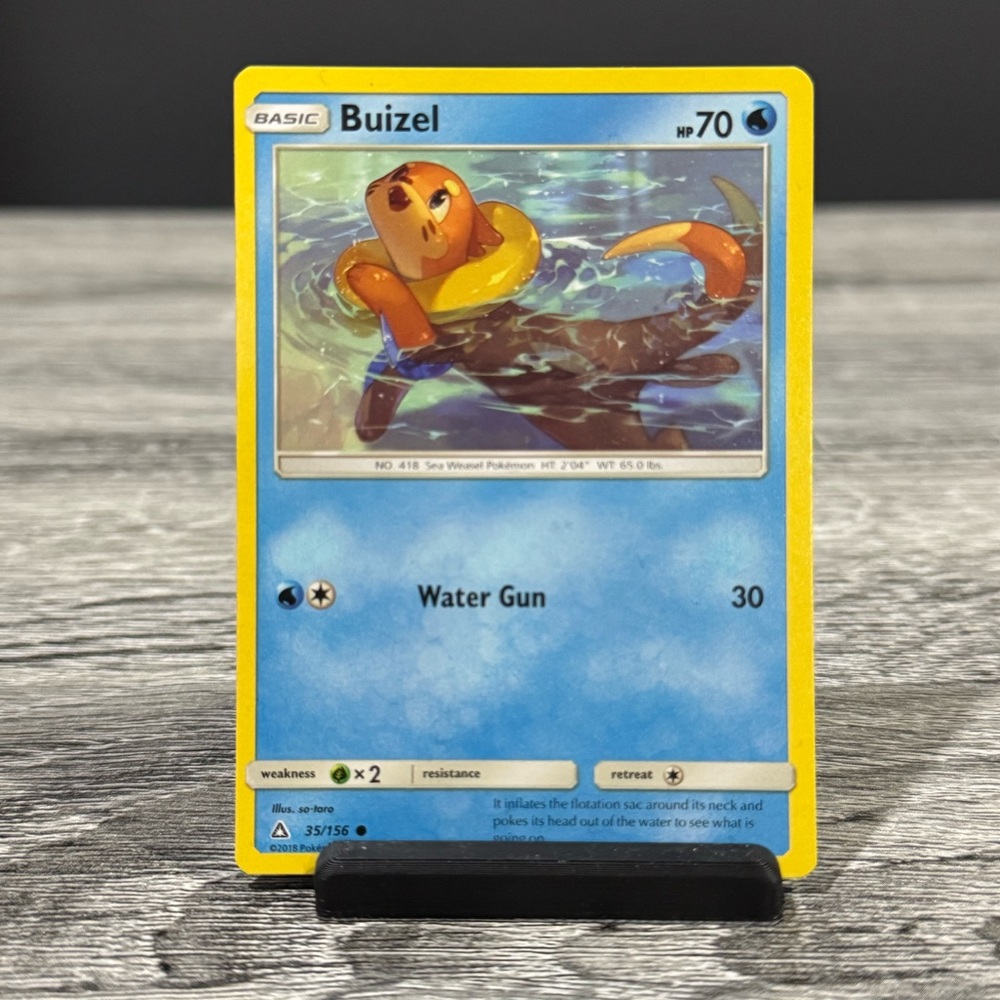 Pokémon | Sun and Moon Ultra Prism #35/156: Buizel (2018) - Trading Card